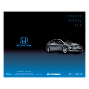 Honda Insight 2011 Technology manual cover