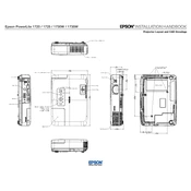 Epson PowerLite 1720 manual cover