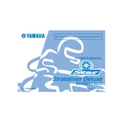 Yamaha XV19CTFB C Star Stratoliner Deluxe 2012 manual cover