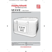 Morphy Richards 243010 Verve manual cover