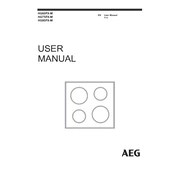 AEG HG60FX-M, HG75FX-M, HG90FX-M manual cover