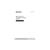 Sony BDV-N5200W manual cover