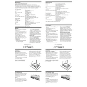 Sony XM-502Z manual cover