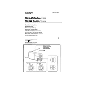 Sony ICF-303L manual cover