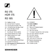 Sennheiser HDR 175 manual cover