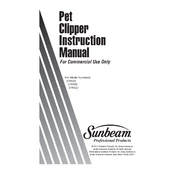 Sunbeam 78505 manual cover