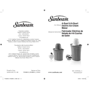 Sunbeam FRSBBK04 manual cover