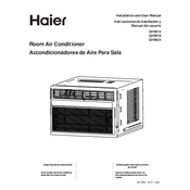 Haier QHM15 manual cover