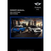 Mini Paceman Mini Connected 2014 manual cover