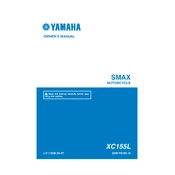 Yamaha XC155L SMAX 2020 manual cover