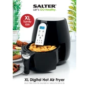 Salter EK2559 XL Digital Hot Air Fryer manual cover