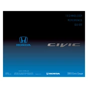 Honda Civic Coupe 2013 Technology manual cover