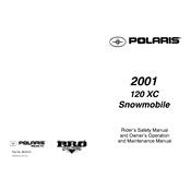 Polaris 120 XC manual cover