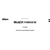 Nikon Black Force100 manual cover