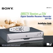 Sony SAT-T60 manual cover