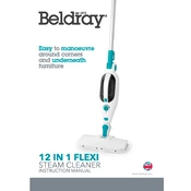 Beldray BEL0698N 12 in 1 Flexi Steam Cleaner manual cover