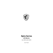 MSI Optix MPG341QR 3DB7 manual cover