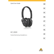 Behringer HC 2000 manual cover