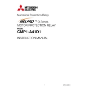 Mitsubishi Electric CMP1 A41D1 manual cover