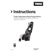 Thule Yepp Nexxt Maxi Frame Mount 12080226 manual cover