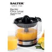 Salter EK5025 Electric Citrus Juicer manual cover