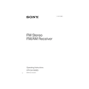 Sony STR-DA1500ES manual cover