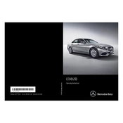 Mercedes-Benz C-Class 2015 manual cover