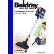 Beldray BEL0514 Cordless Quick Vac Lite manual cover