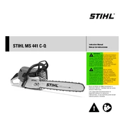 Stihl MS 441 C-Q manual cover