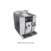 Jura Giga 5 Coffee Machine manual cover