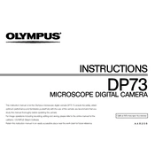 Olympus DP73 manual cover