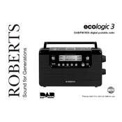 Roberts Ecologic 3 DAB 0 manual cover