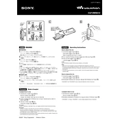 Sony CLP-NWS610 manual cover