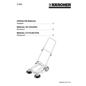 Karcher S 650 manual cover