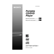 Sony DVP-FX811K manual cover