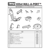 Thule Hull-A-Port 835xt manual cover