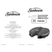 Sunbeam FPSBFCM40 manual cover