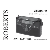 Roberts SolarDAB 2 DAB 2014 manual cover