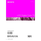 Sony KDL-40XBR6