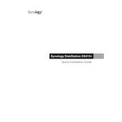 Synology NAS DS415+ manual cover