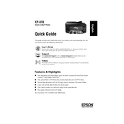 Epson XP-810 manual cover