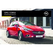 Opel Corsa 2016.5 manual cover