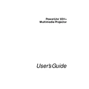 Epson PowerLite 83V+