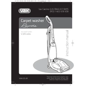 Vax V-026RD, V-026 Series manual cover