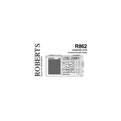 Roberts R862 Pocket 0 manual cover