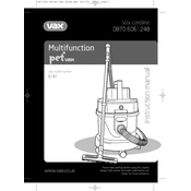 Vax 6141 manual cover