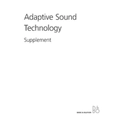 Bang Olufsen Adaptive Sound Technology manual cover