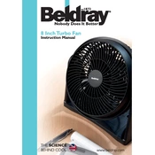 Beldray EH1260 8 Inch Turbo Fan manual cover