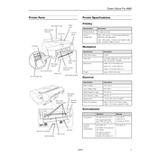 Epson Stylus Pro 4880 ColorBurst manual cover