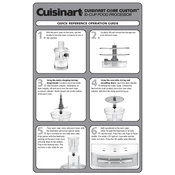 Cuisinart FP-110 manual cover